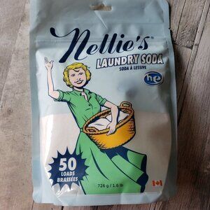 Nellie's Laundry Detergent Soda, 1.6lbs, 50 Load Bag